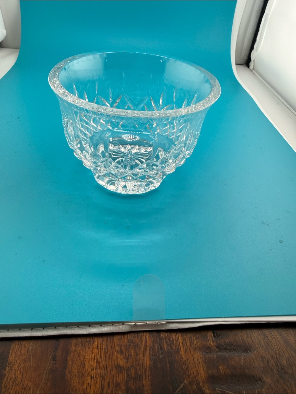 Vintage Signed Rogaska Heavy Cut Crystal Bowl